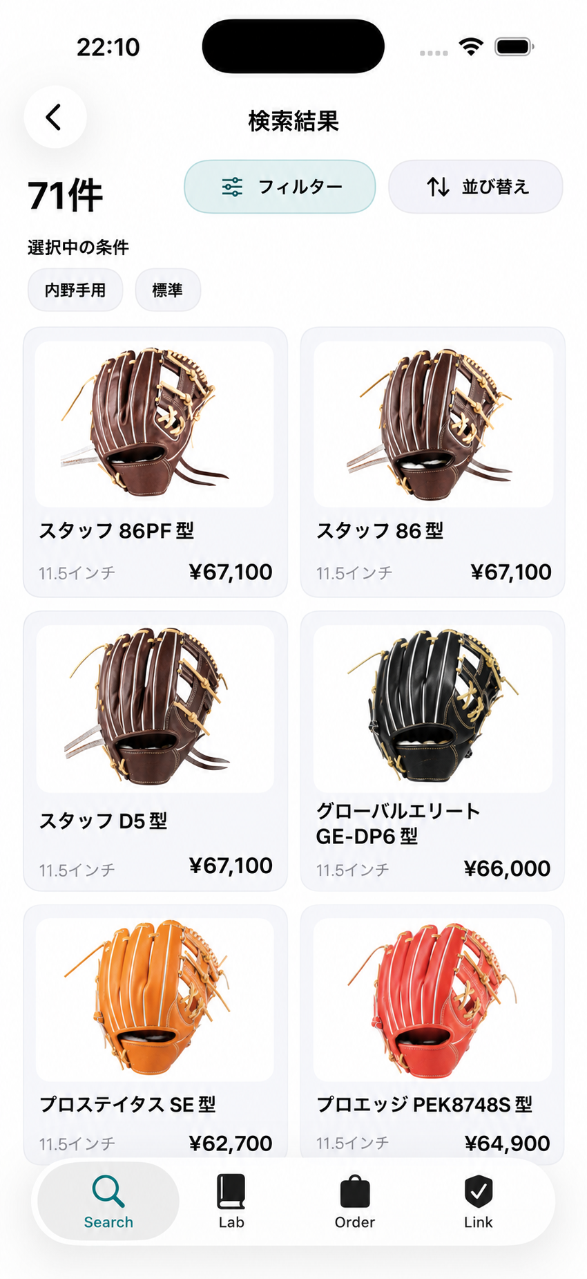 Globase 検索結果